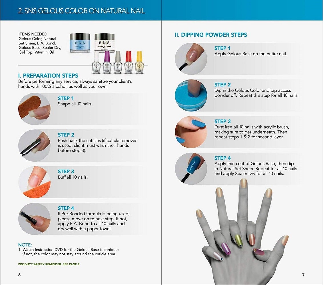 SNS Nail Color Dipping Powder (HC) *Choose any color*