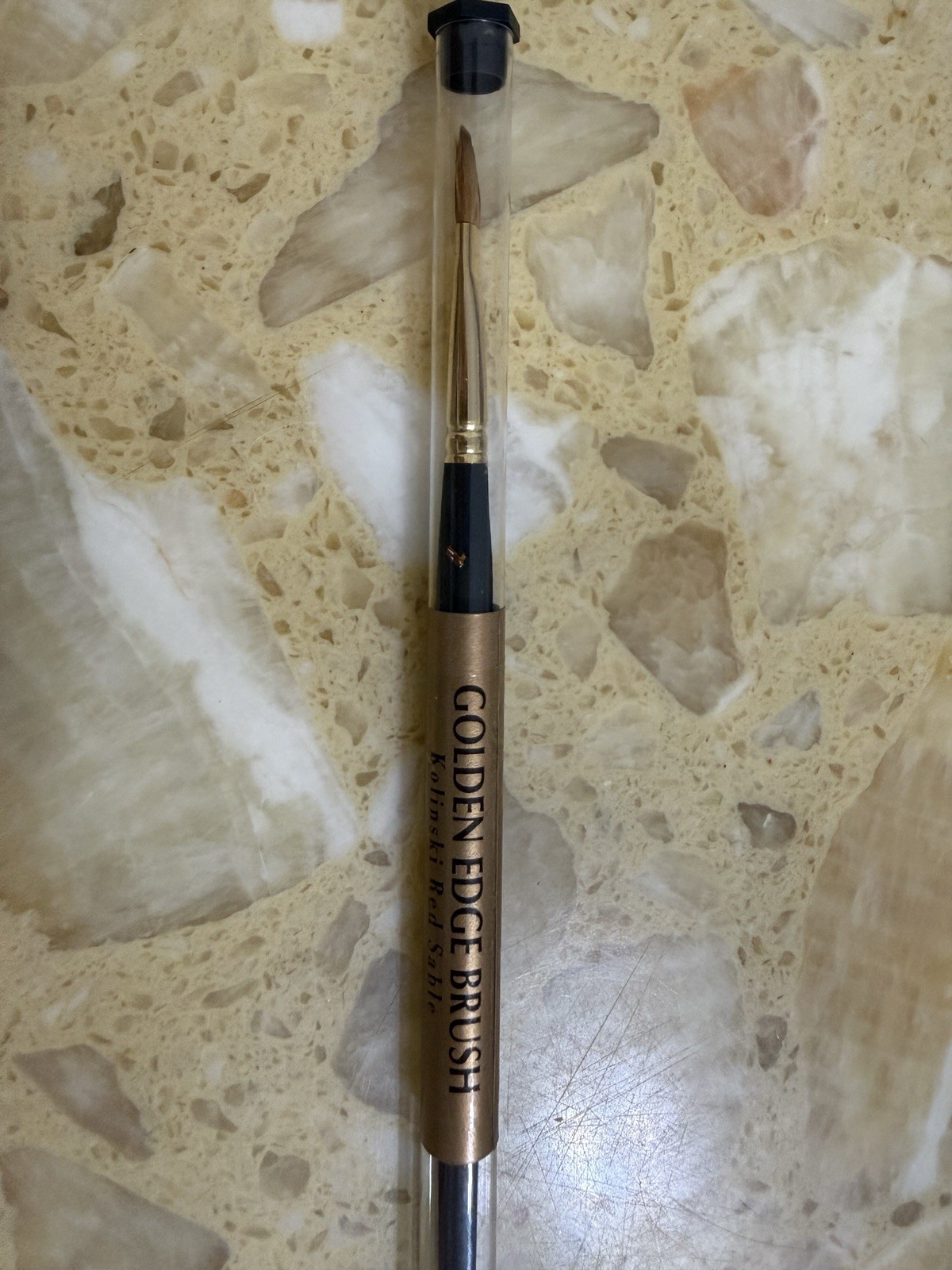OPI Golden Edge #6 Brush – Kolinski Red Sable