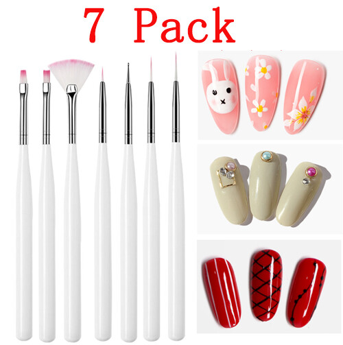 Wood Metal Kolinsky Sable Hair Acrylic Nail Brush Handle for Manicure Tools US