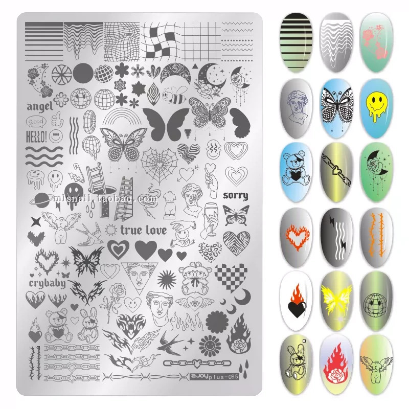 Z-Joy Plus 095 Nail Stamping Plate – New