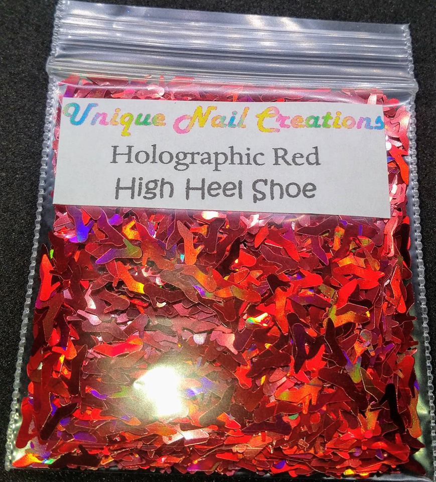 High Heel Shoe Shape~U Choose~Solvent Resistant~Nail Art•Face•Festival•Crafts