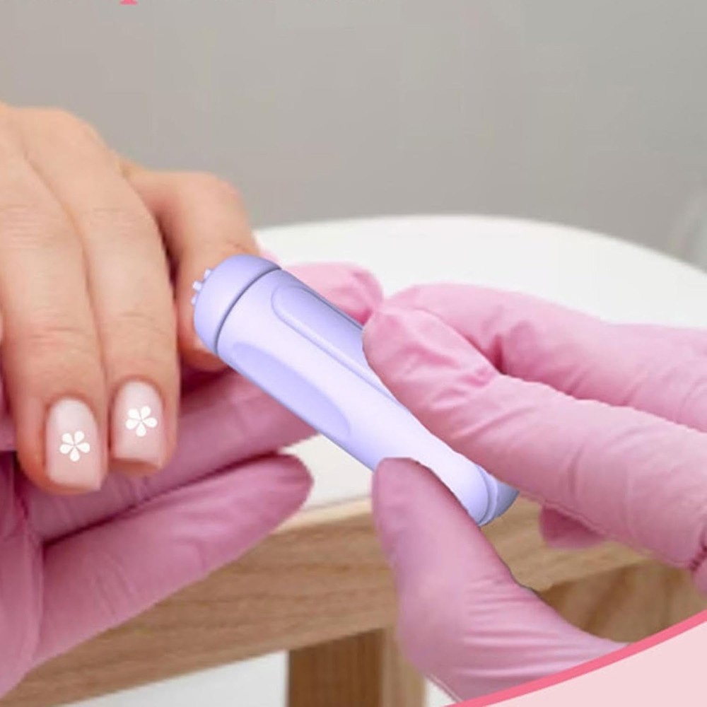 Reusable Silicone Nail Pen, 5-Design Set Suitable for At-Home Nail Art Projects