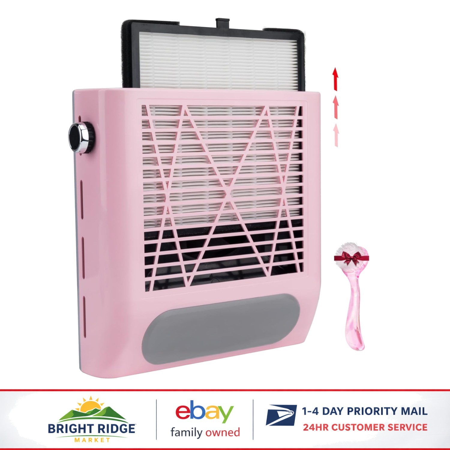 High-Efficiency Nail Dust Collector for Professional Manicure and Pedicure