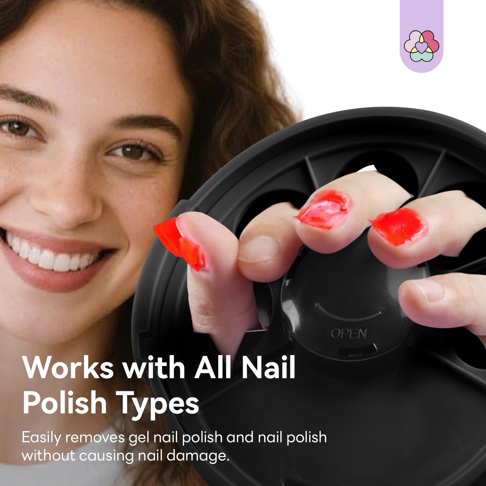 SAVILAND Nail Soaking Bowl: Bowl & Acetone Polish Black