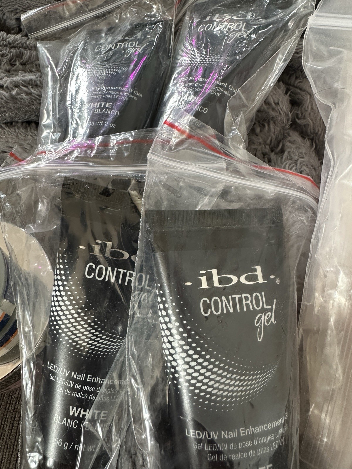 ibd hard gel, Clear Nail Tips, Dip Powder Bundle
