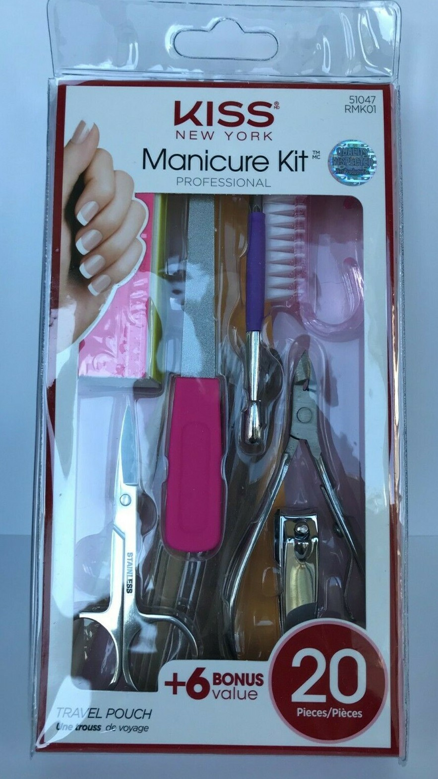 KISS Salon Results Manicure Kit Nail Accessory (PACK-OF-2) *NEW**