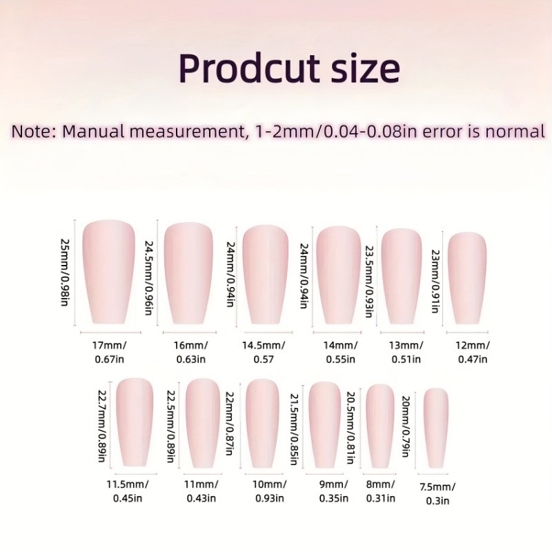 HandmadePinkGradient Flower Lace Bow Ballet NailsWearable For Daily Party