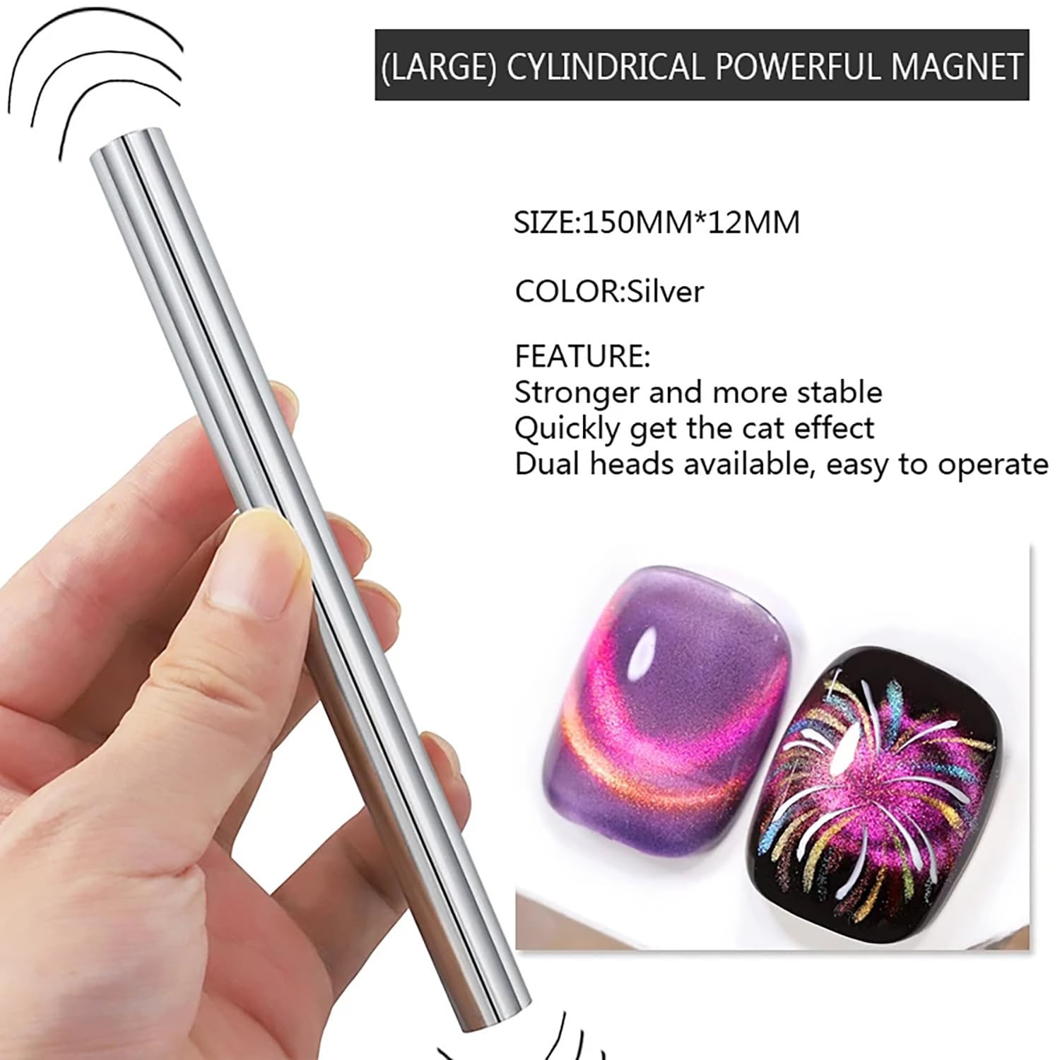 Cat Eye Nail Magnet Cat Eye Magnet for Nails Design Cat Eye Magnetic Gel Nail Po
