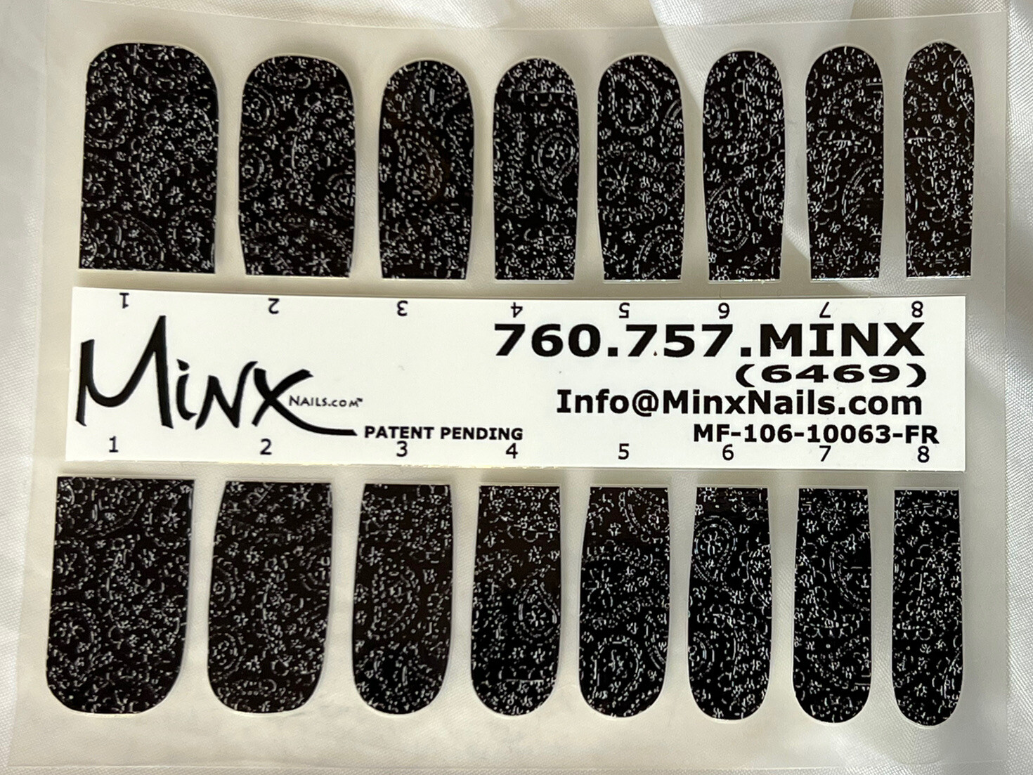 Minx Foil Nail Cover Nail Art Sticker Manicure Wraps