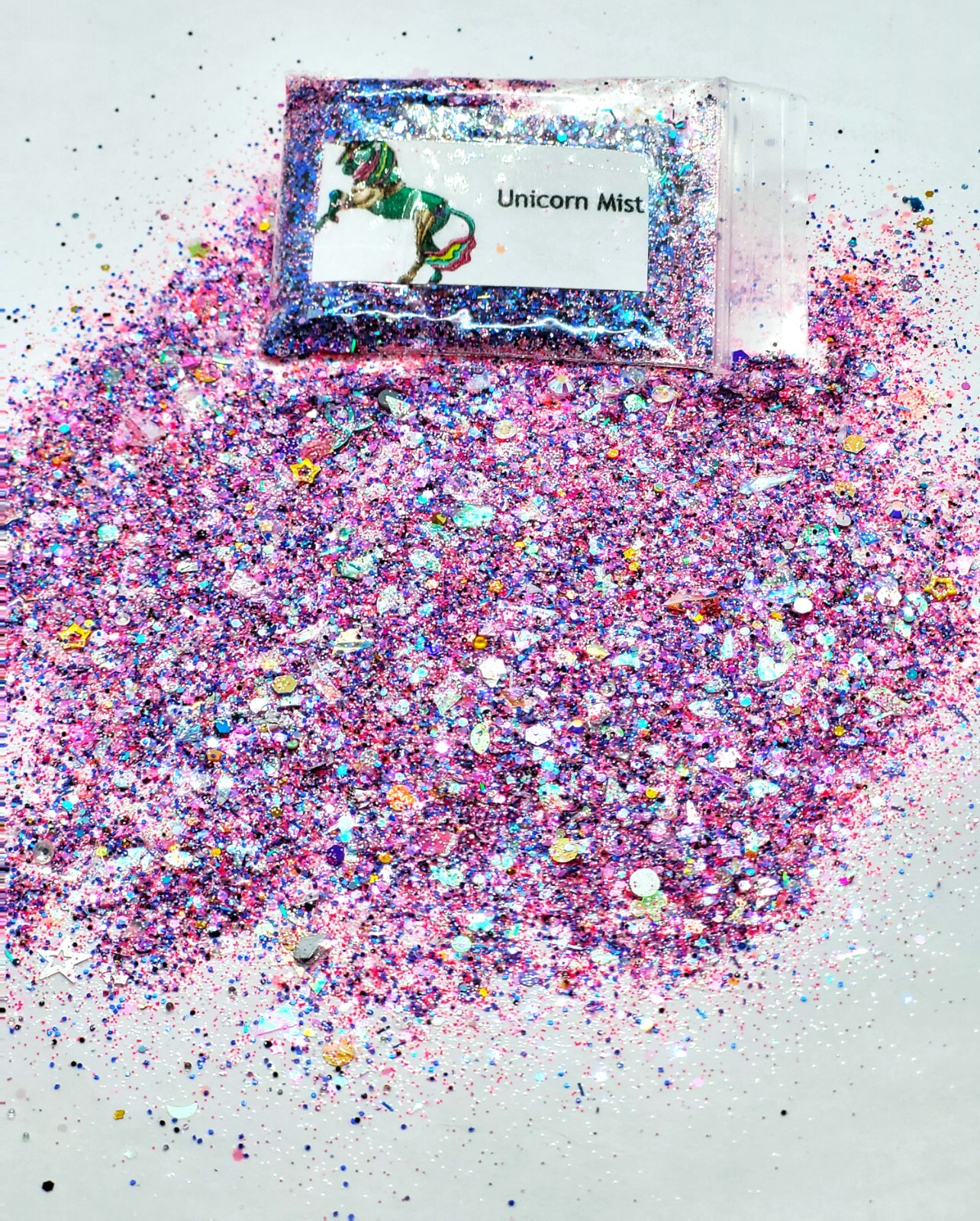 Glitter mixes Free gift with purchasing