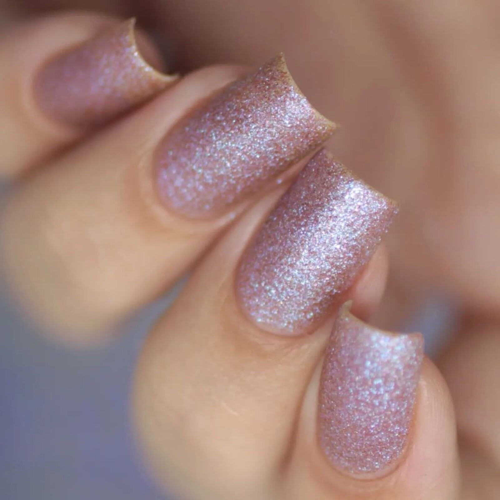 Crystal Nail Polish (Purple Base Blue to Pink Duochrome Shimmer) for Nail Art