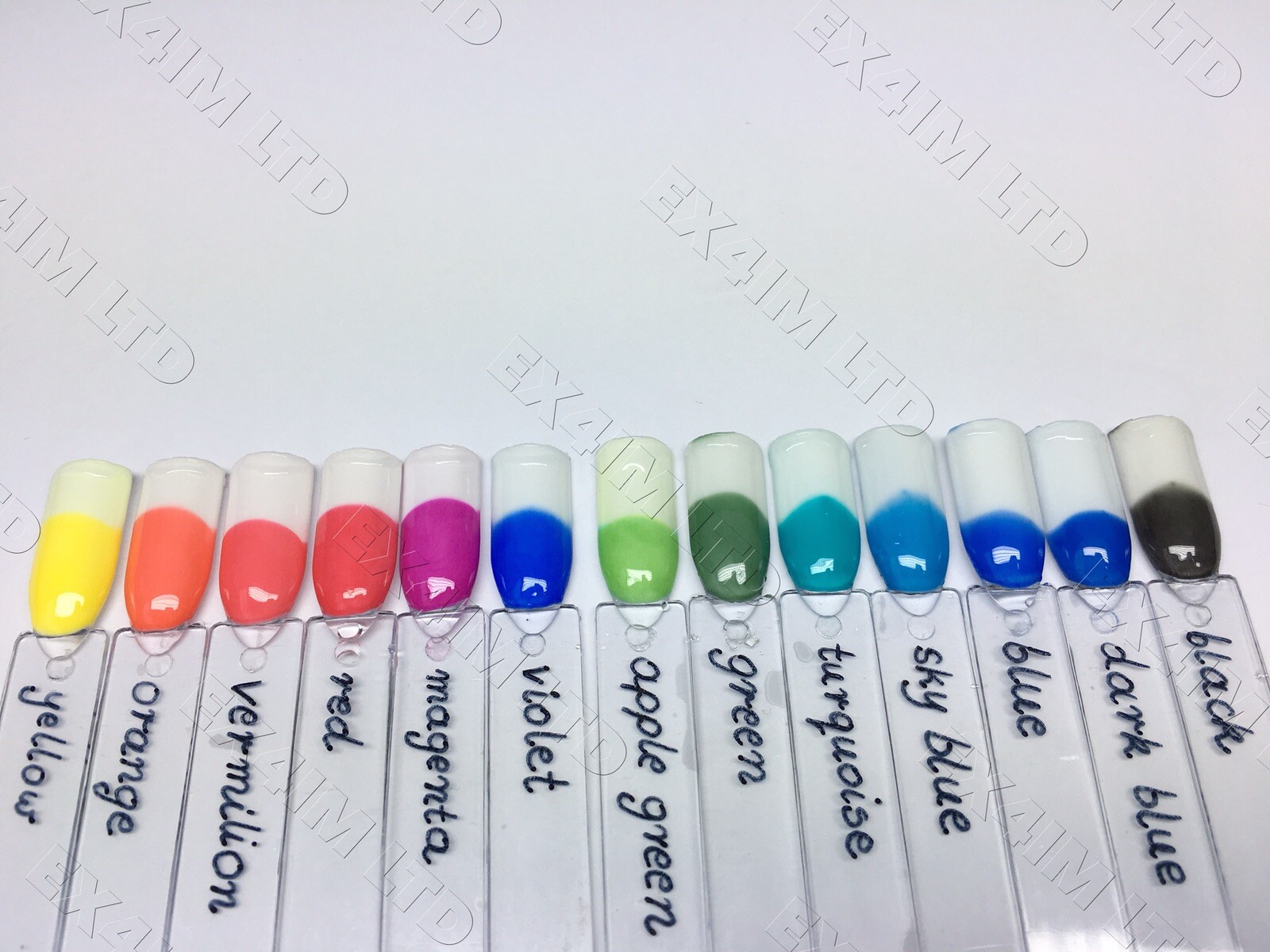 Thermochromic Pigment Thermal Colours Change Temperature Nails Powder 31 degree