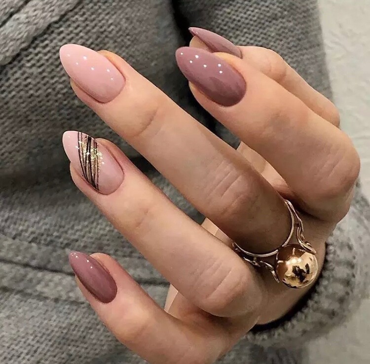Dusty Rose Almond Nails | Summer Nails | Spring Nails | Pink Nails