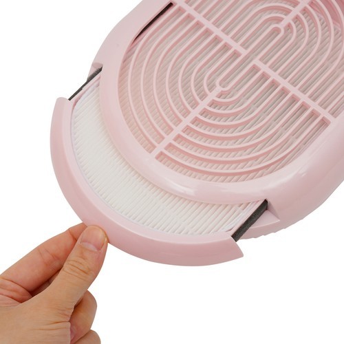 Nail Dust Collector Suction Fingernail Art Tool Nail Vacuum Cleaner Manicure 24W