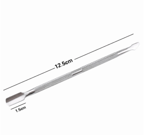 Manicure Pedicure Tools 4 Pcs Beauty Nail Cuticle Care Pusher Spoon Trimmer US