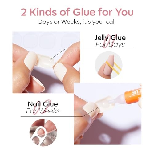 Short Almond Nails – Reusable A2-Pink Cat Eye Press