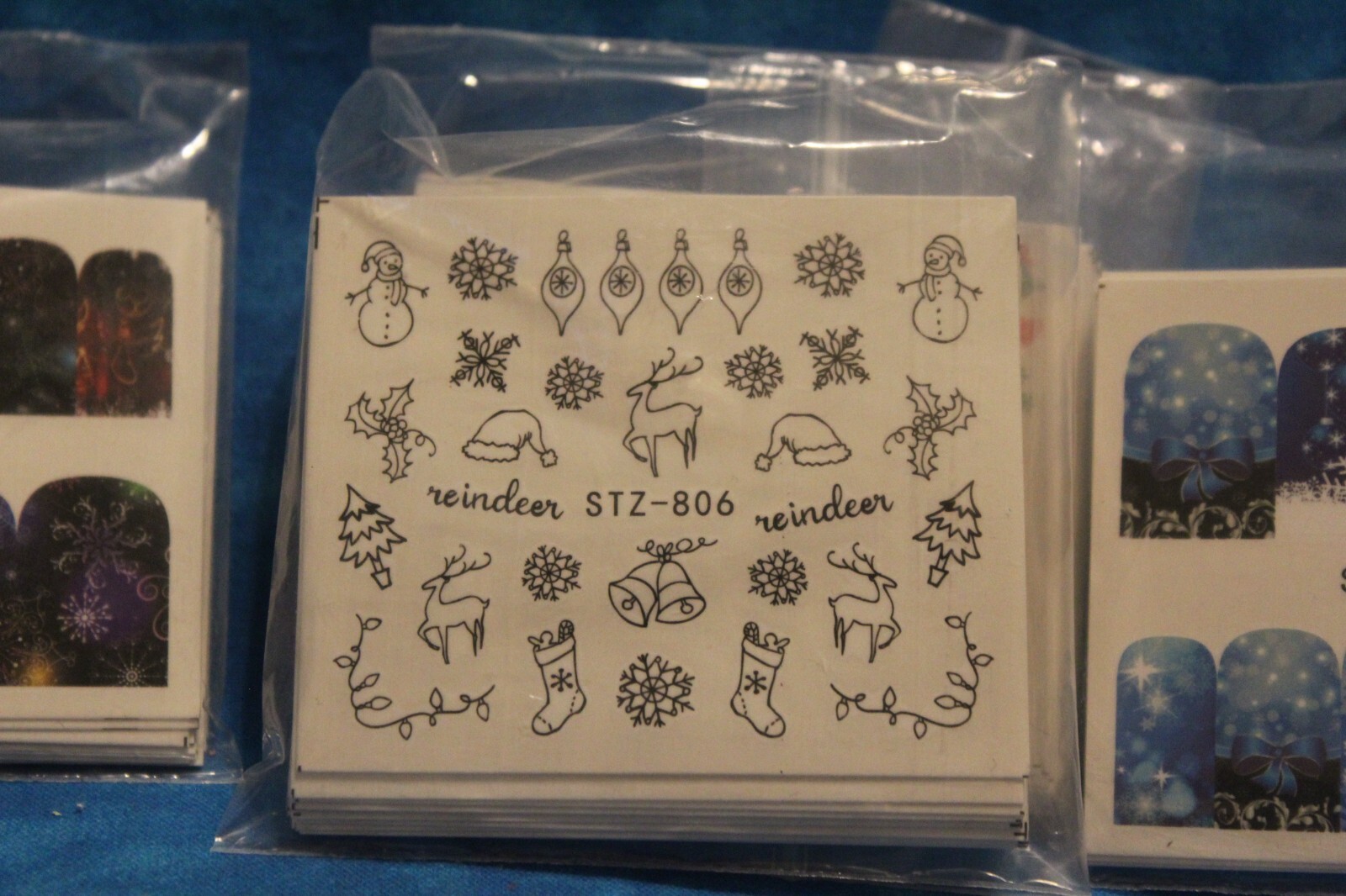 Huge Lot Of 247 Sheets Of Nail Art