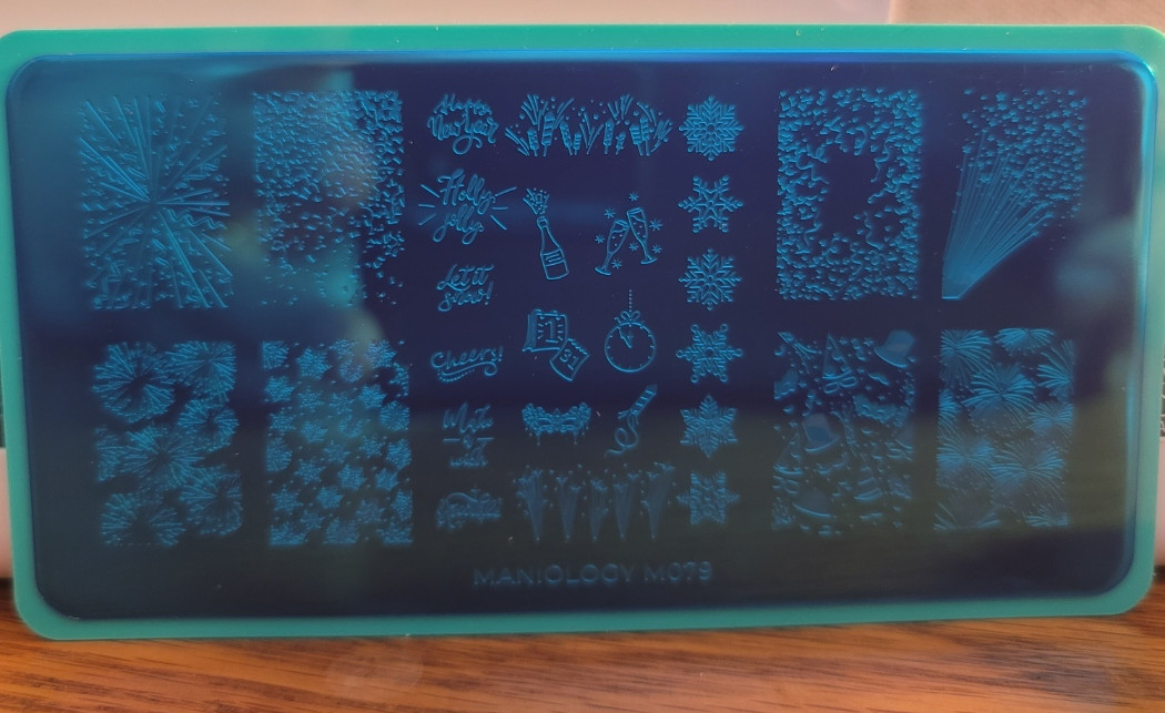 M079 Maniology Nail Stamping Plate
