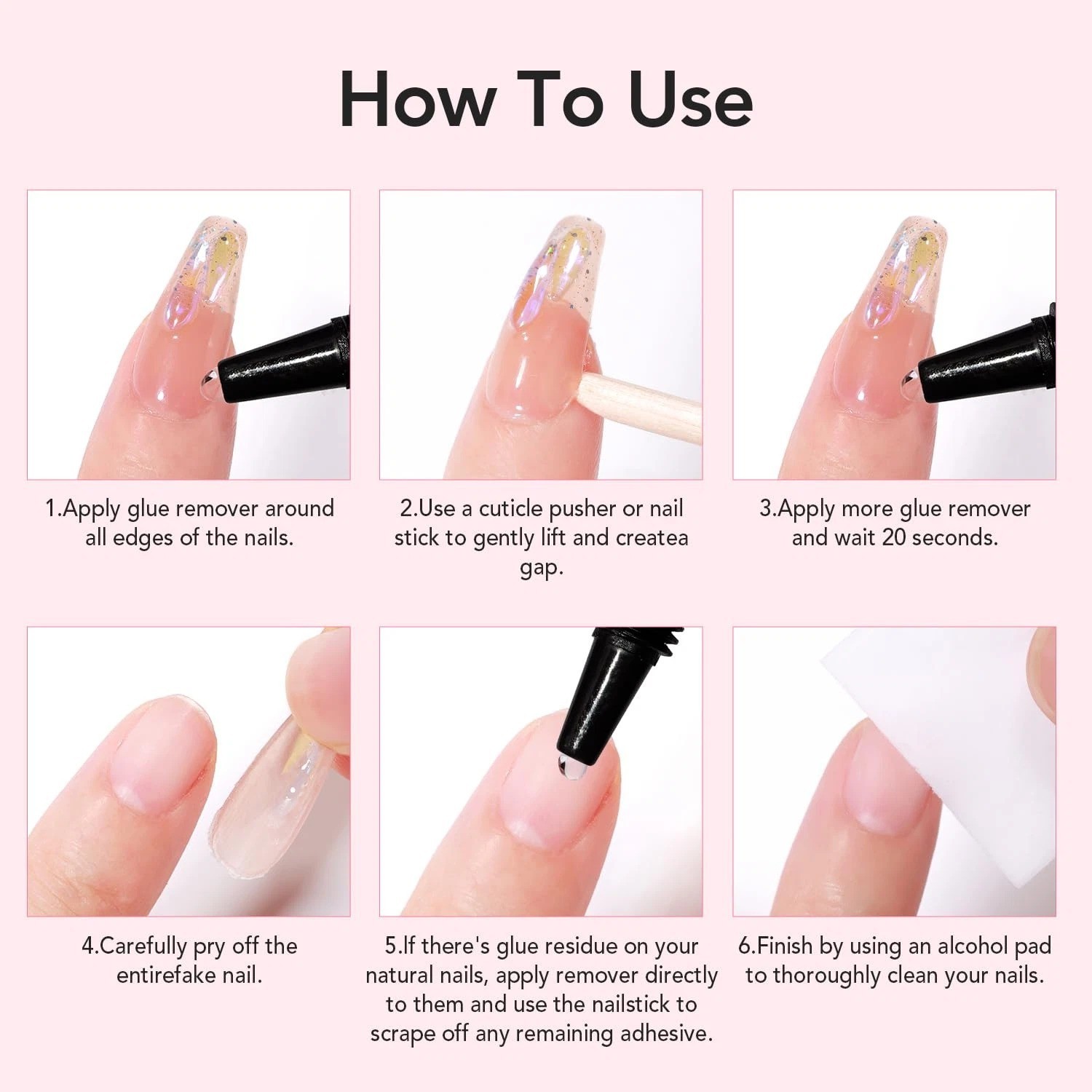 Curvlife Newly Upgraded Quick Drying 10G Semi Solid Nail Glue with 10Ml Remover