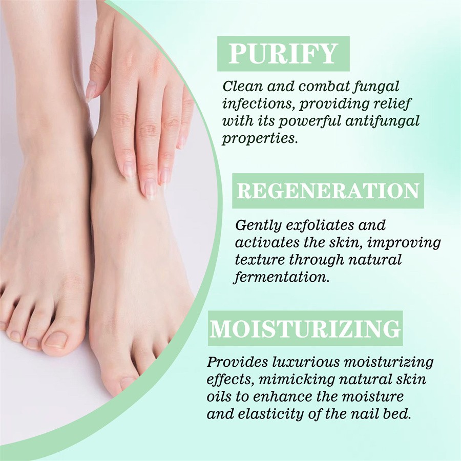 Nutraboost Nail Fungus Treatment Gel, Natural Nail Repair Strengthening Gel