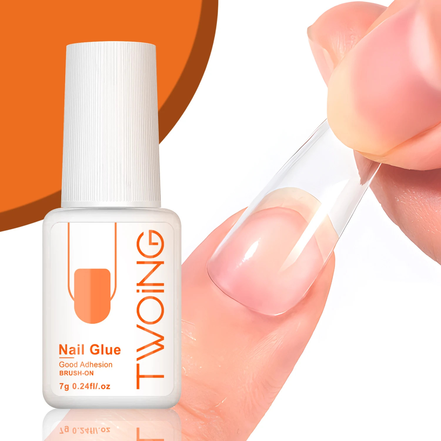 7g Super Strong Nail Glue For False Nail Tips, Acrylic Nails,Press On Nails,Fake