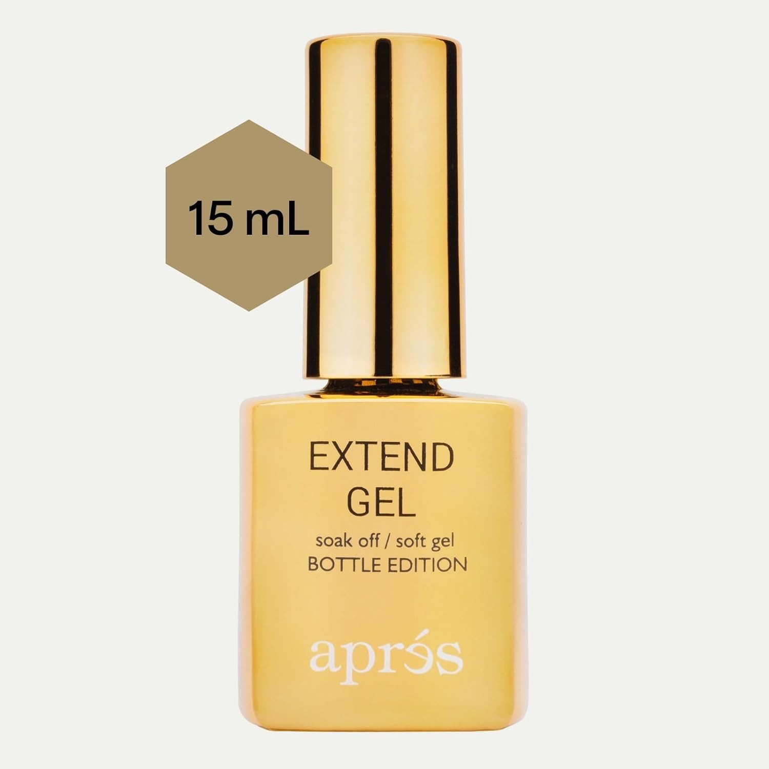 Extend Gel Gold Bottle – Gel-X Tips Adhesive