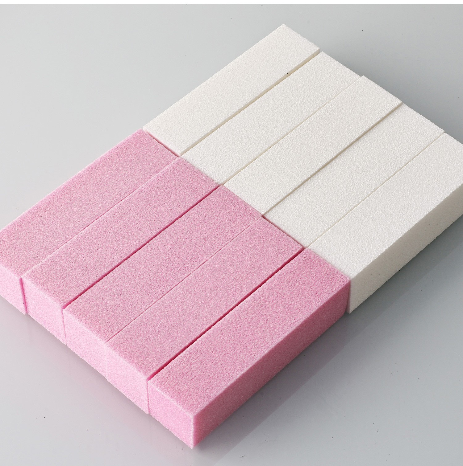 10pcs/Set Nail Buffer Block 4 Way Sanding Sponge for Acrylic Natural Nails Tools