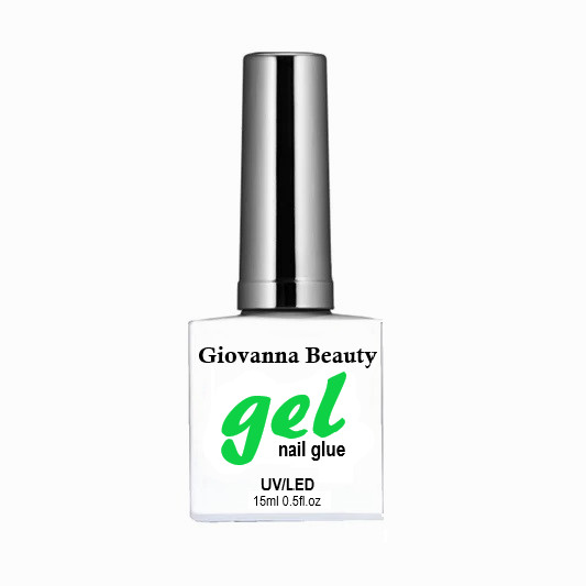 Nail Glue For Nail Tips Gel Polish Soak Off UV & LED Top Coat Wipe Free 15ml