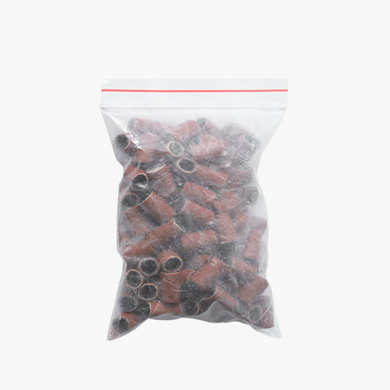 100pcs Sanding Bands Drills Bits Nail Art 80/120/180# Machine Gel Acrylic Tips