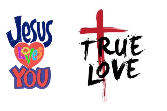 Nail Art 556 IMAGE Jesus True Love WaterSlide Nail Decals Transfers Sticker