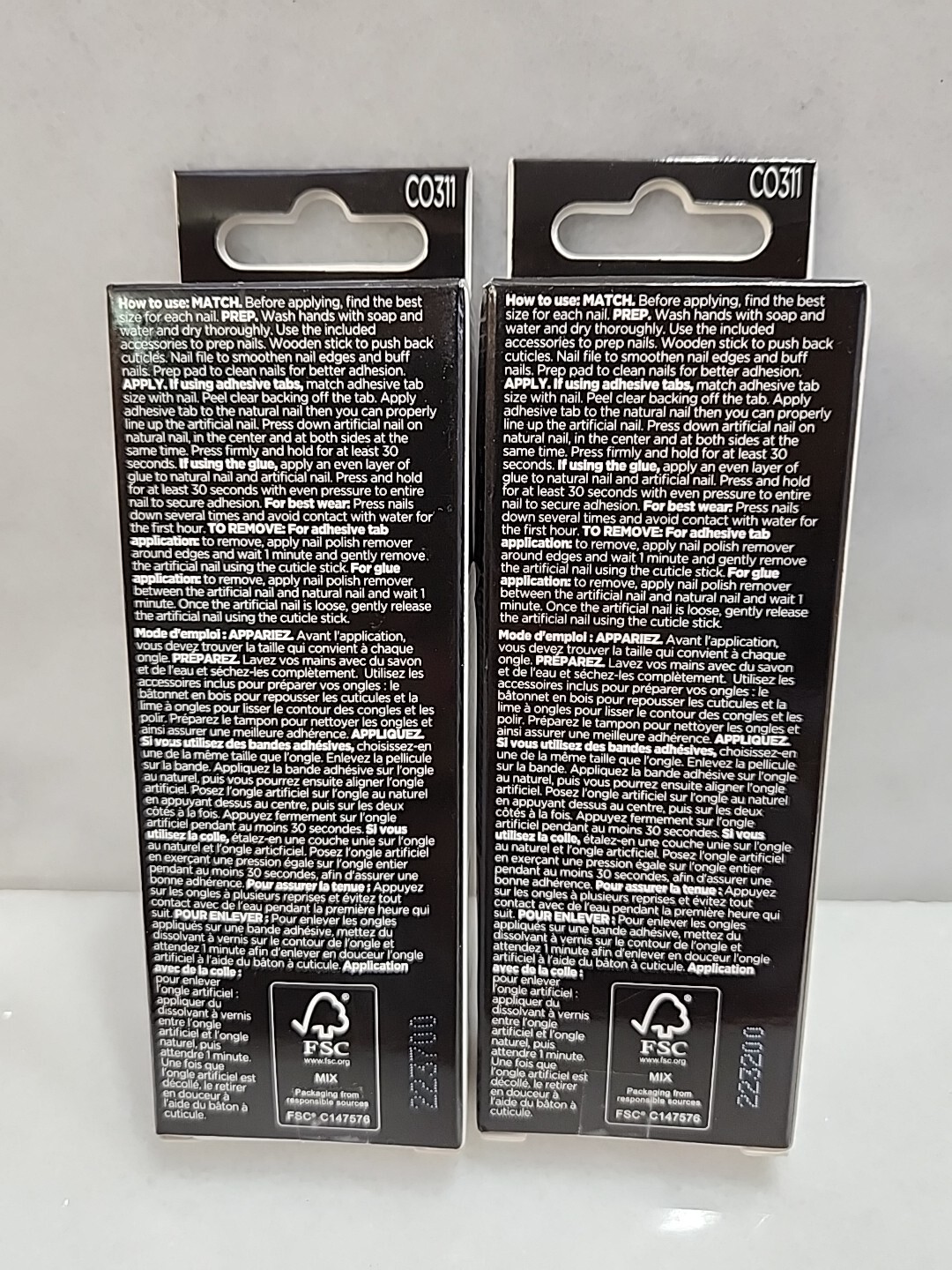 2-Sally Hansen Salon Effects Perfect Manicure Press on Nails. Leaf Me Be(green).