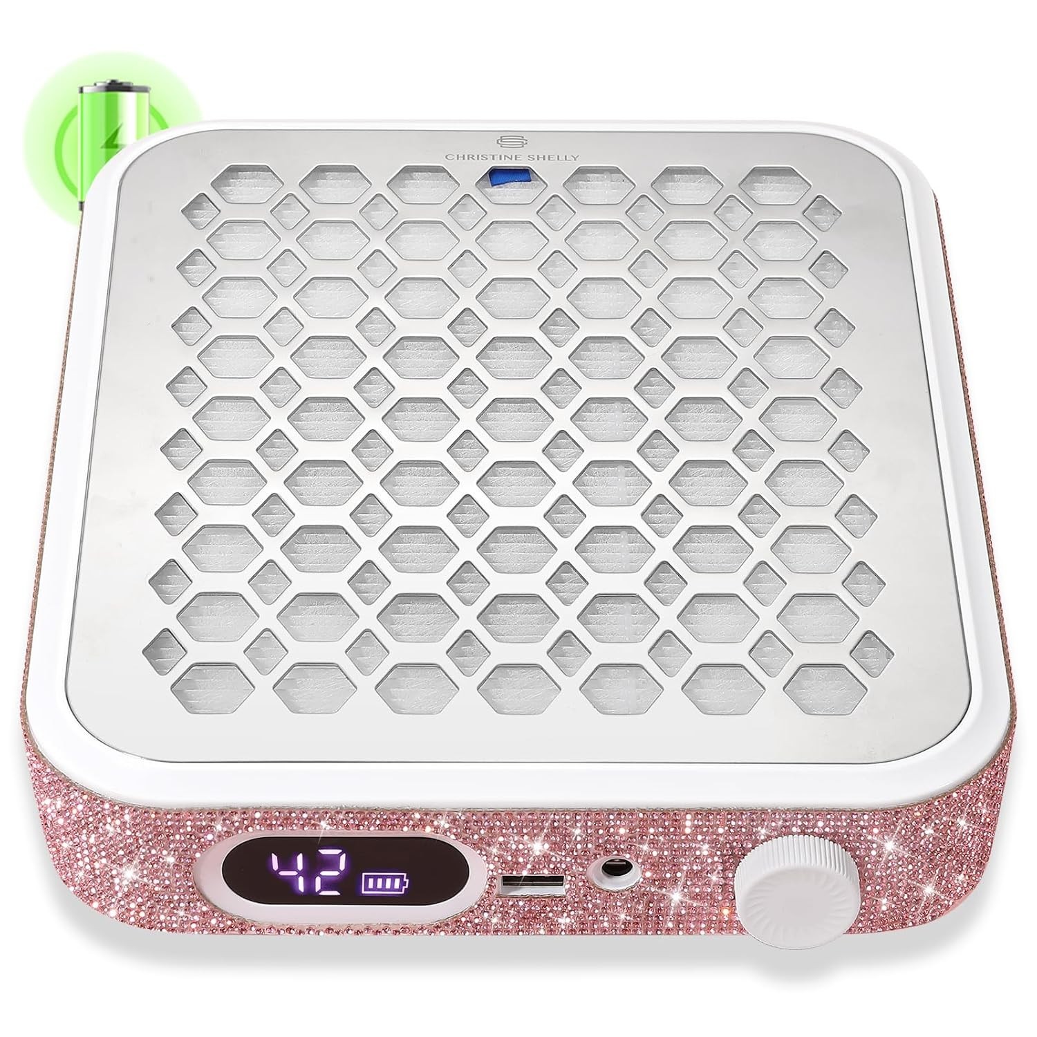 Lightweight Cordless Nail Dust Collector – Perfect for Home & Professional Use