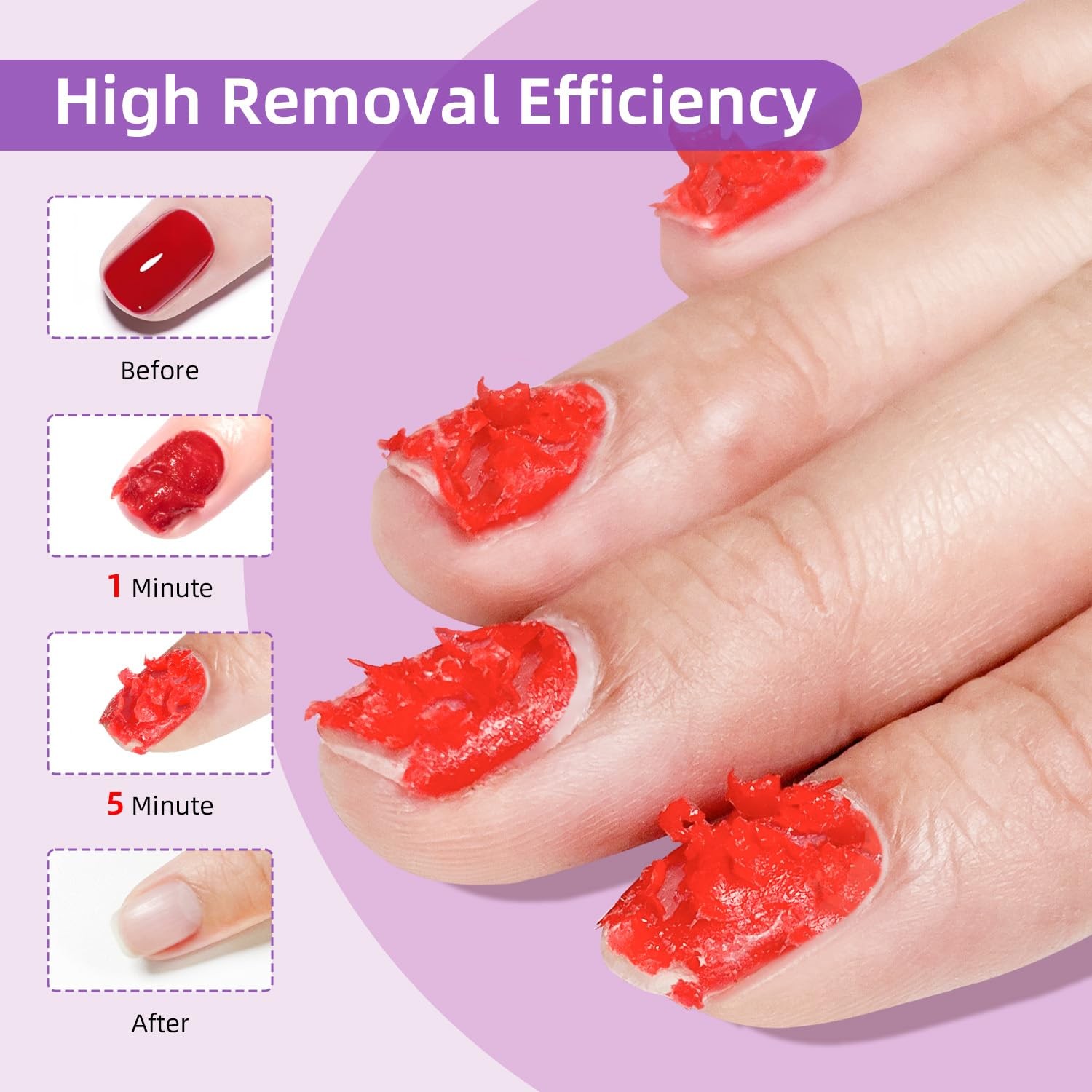 JODSONE 18ml Gel Nail Polish 0.61 Fl Oz (Pack of 1), 18ML Removers