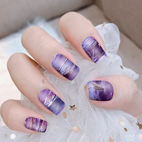 12 Sheets Blooming Gradient Nail Polish Strips For Women KIT4 Colorful Ombre