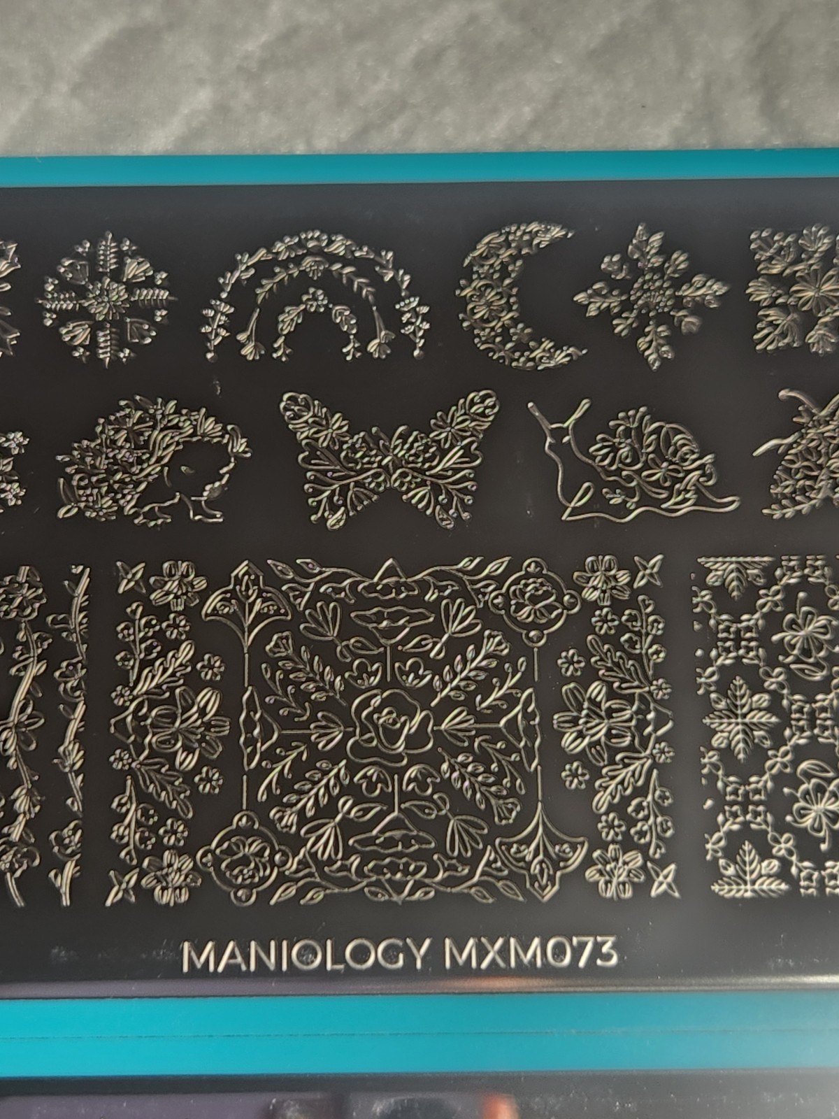 Maniology Mani X Me Nail Stamping Plate Set MXM073 MXM074