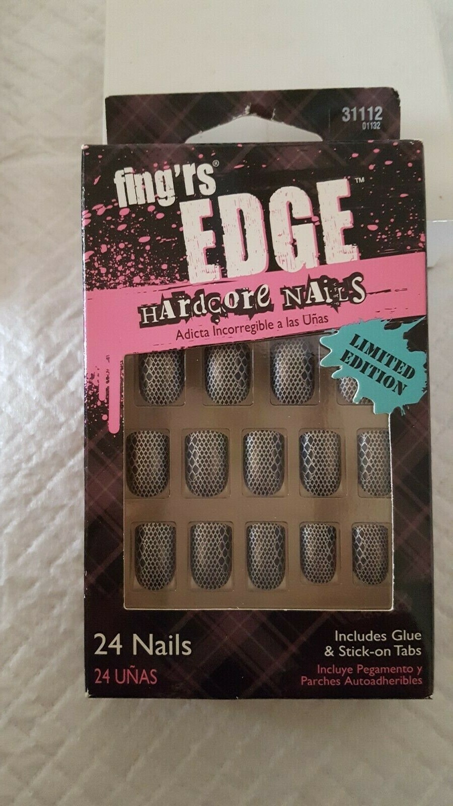 FING’RS Edge & Flirt Fashion Manicure Nails 24 ct – U Choose Style – New In Box