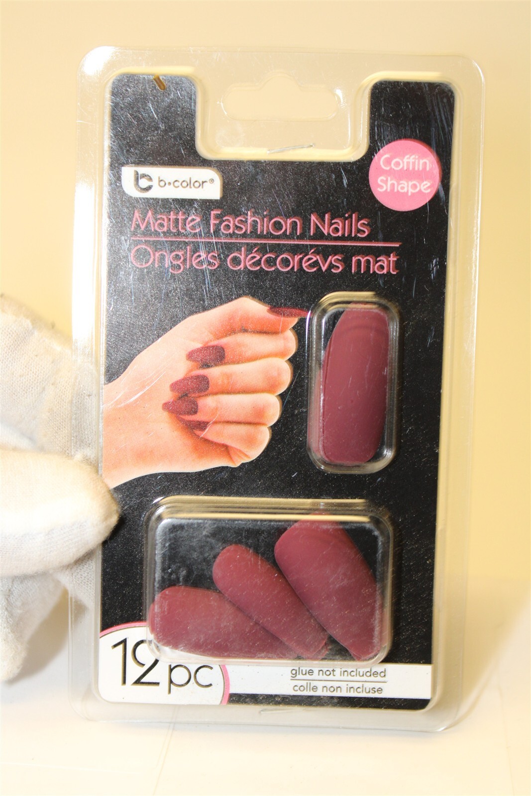 L.A. Colors / b-color NEW Assorted Colors Nail Tips Lot X 17 Includes Tattoos