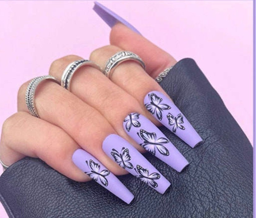 5-Pack Press-On Nails –Assorted Styles – Long-Lasting – Free Shipping –Nail Kits