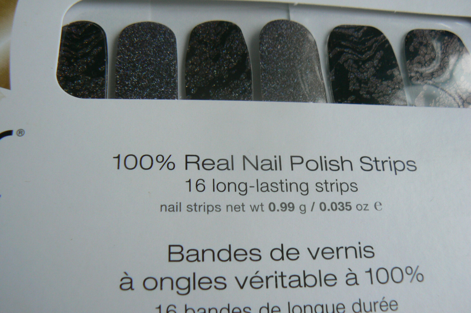 NEW Color Street MAGIC POTION green/black 100% Real Nail Polish Strips 16 pc