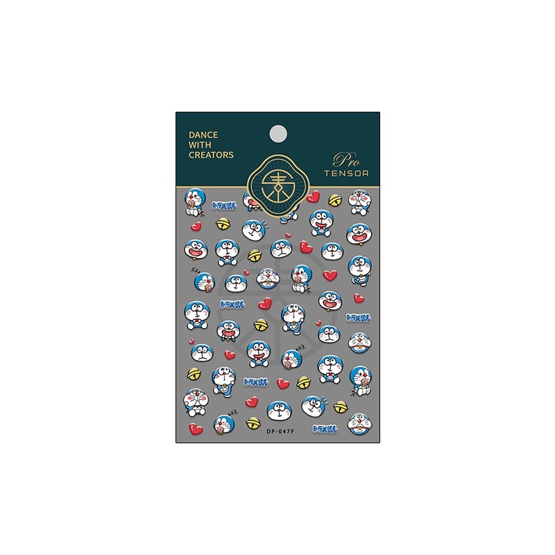 Doraemon Nail Stickers, Cartoon Nail Art Decals (36)