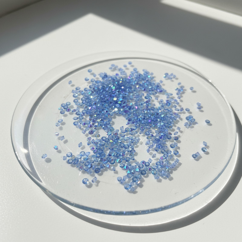 PP7 Pixie Edge Light Sapphire AB Micro Stones for Nail Art