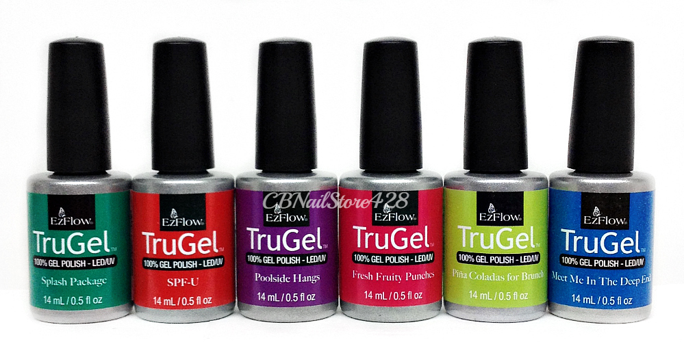 EZFlow TruGel – IN THE CABANA 2017 Collection – All 6 colors 66701,703-707
