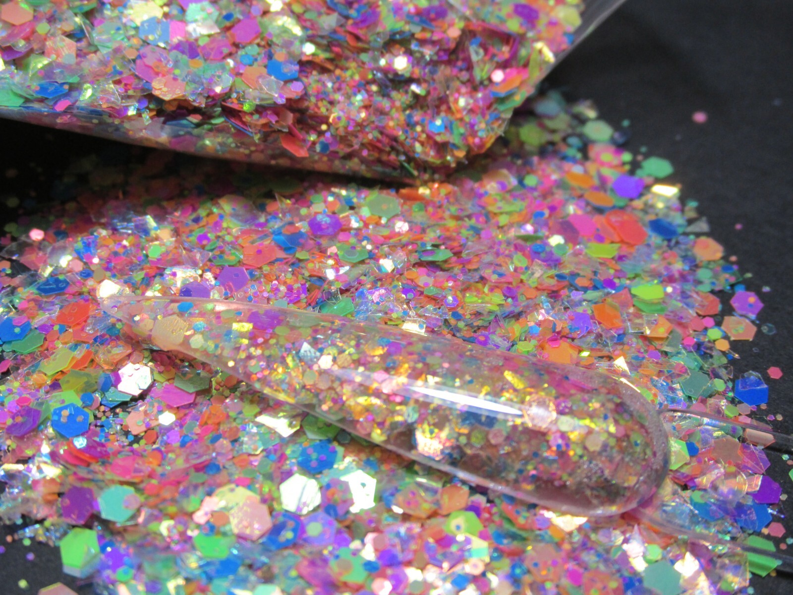 Color Blast craft and nail art Glitter Mix