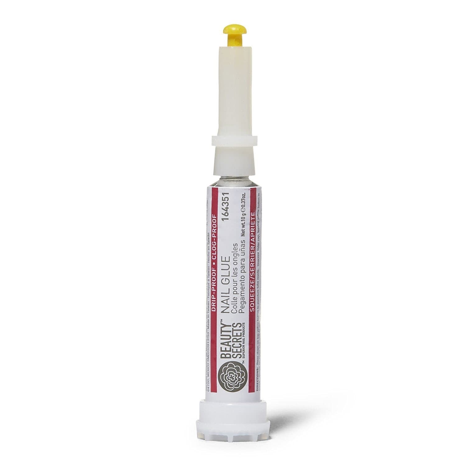 Beauty Secrets Drip & Clog Proof Nail Glue Silicone Material Liquid Form New