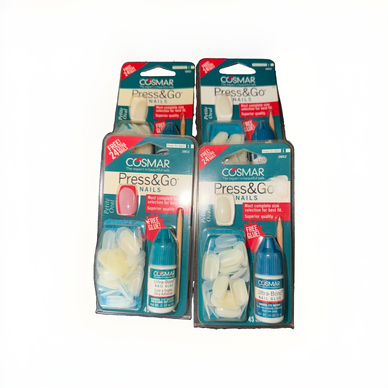 COSMAR Petite Oval Press On Nails