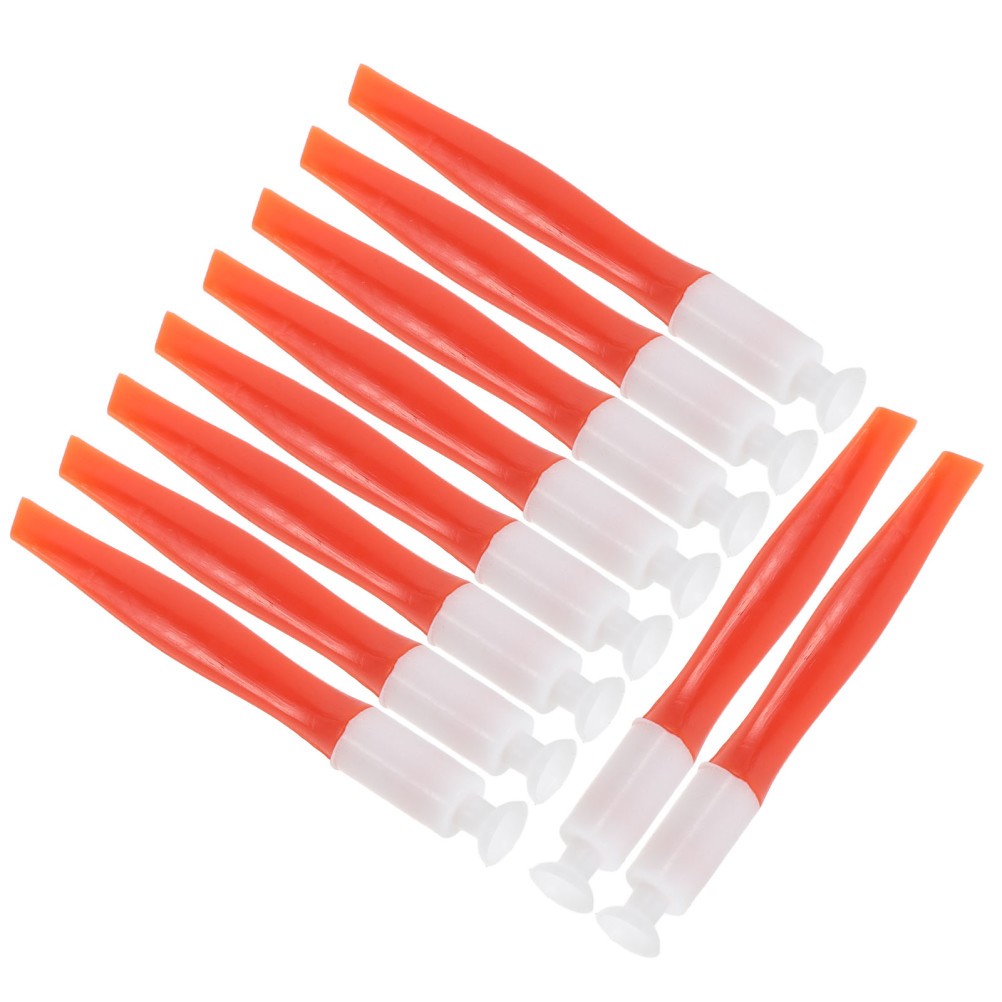 10Pcs Dual Use Silicone Nail Art Tools Nail Tip Suction Sticks for DIY Manicure