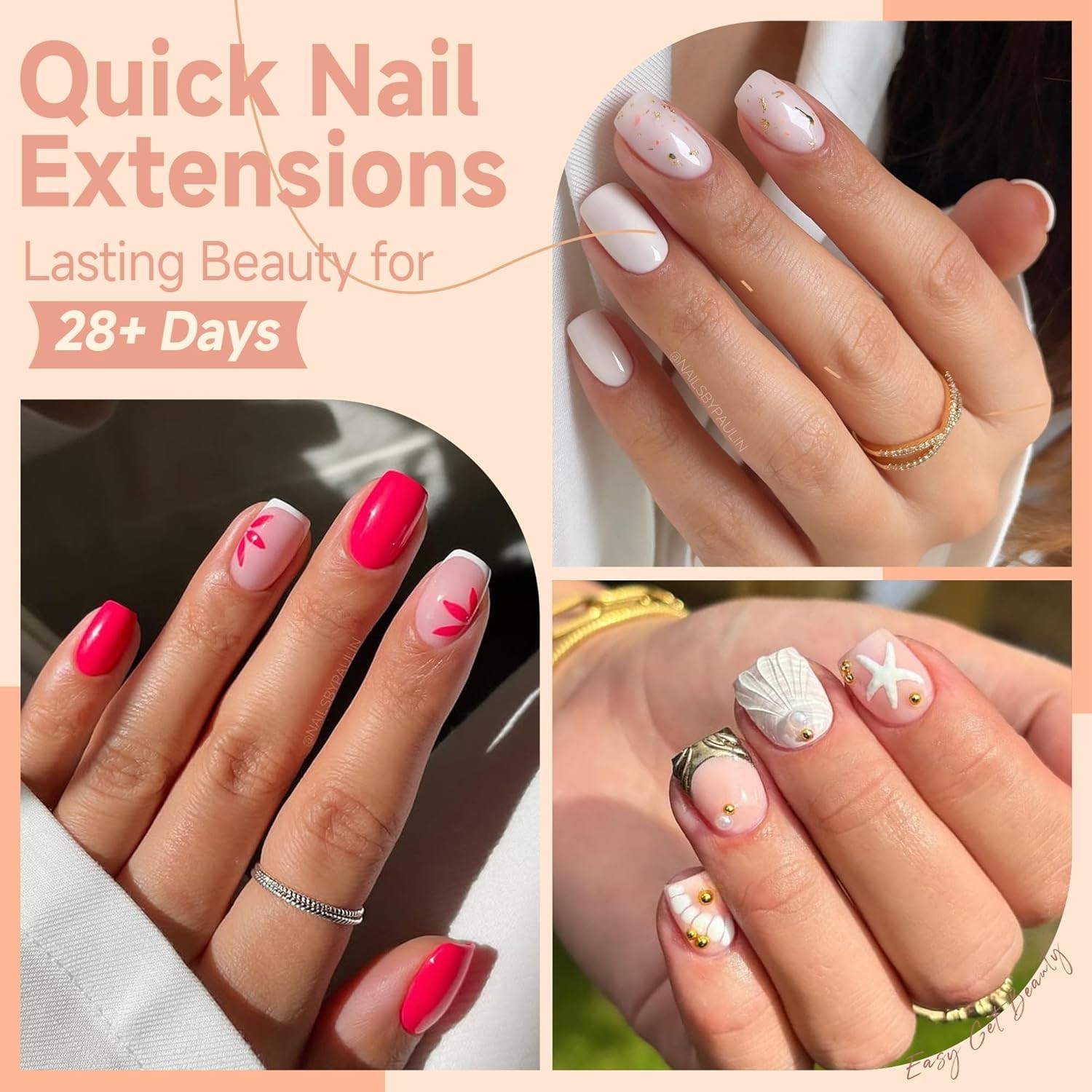 Breathable Gel Nail Tips – 120 PCS Full Cover, Perfect for Elegant DIY Manicures