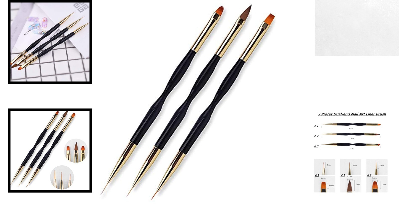 Durable Dual Ended Nail Art Pens Set – Perfect for Professionals & DIY