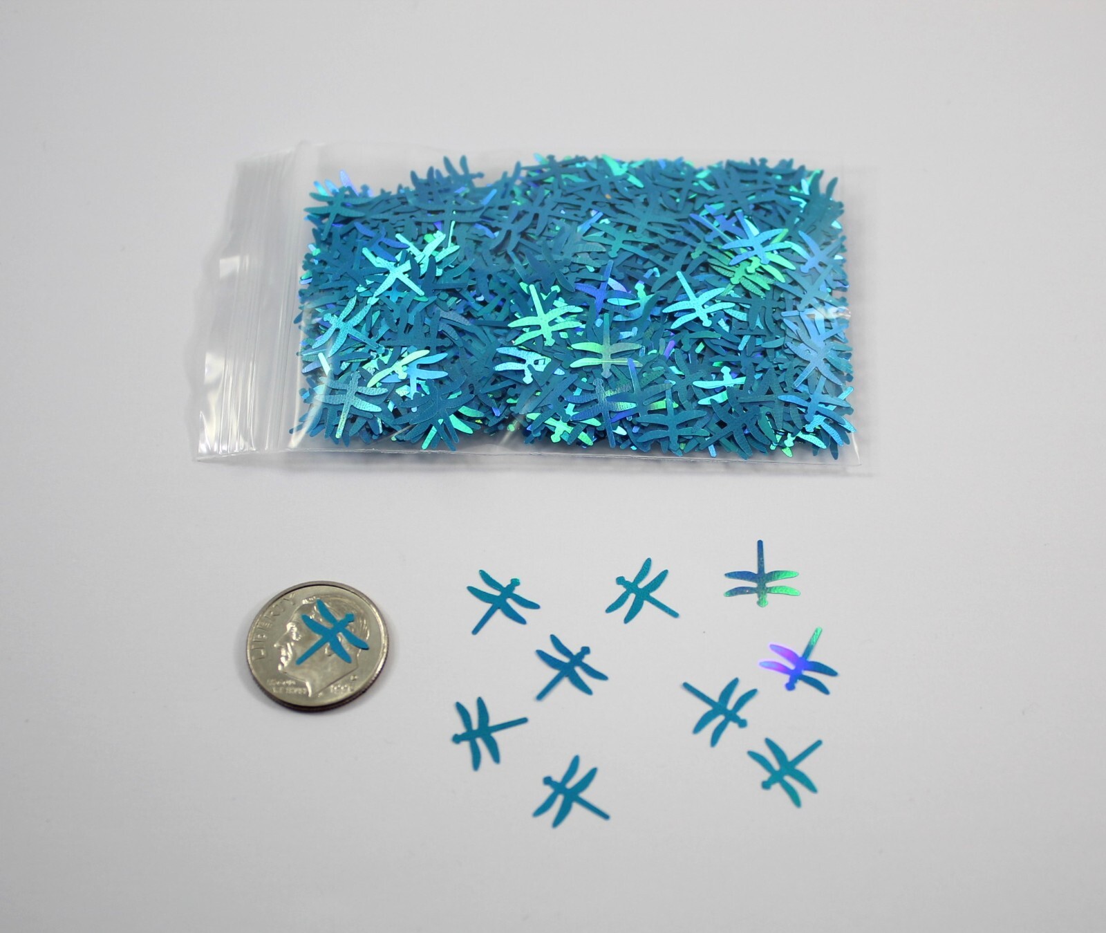 Dragonfly Shaped Solvent Resistant Glitter For Nails-Resin-Tumblers-Art-Crafts