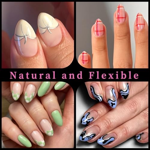 Short Stiletto Gel Nail Tips, 240pcs Acrylic Nail Short Stiletto Nail Tips
